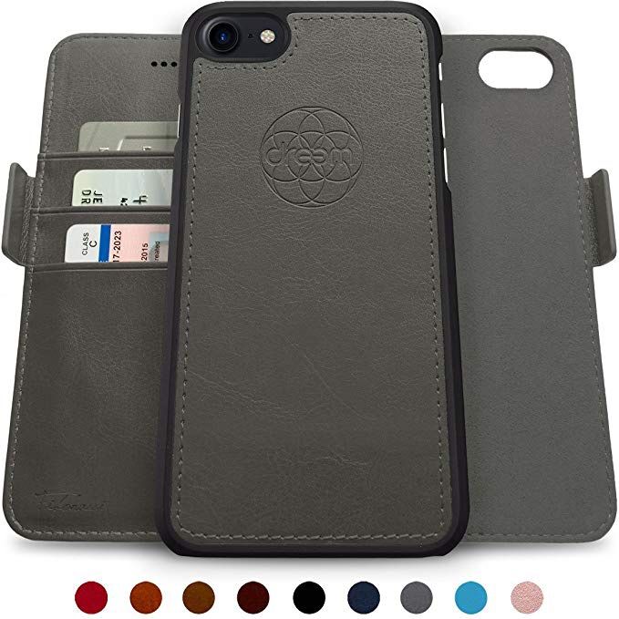 Fibonacci leather iPhone 7 Plus case + wallet