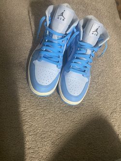 Jordan 1 Ice Blue Brand New Women’s 12 Which Is 10.5 Men