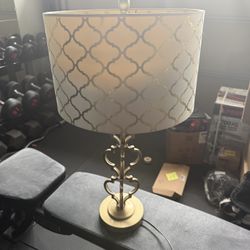 Gold Beige White Table Lamps set Of 2