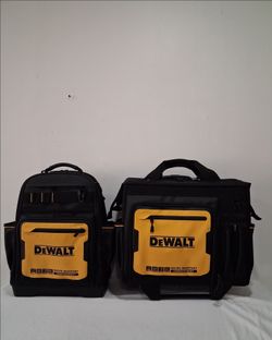 DEWALT PRO Backpack and 18 in. PRO Rolling Tool Bag Bundle