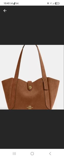 SUEDE COACH HADLEY