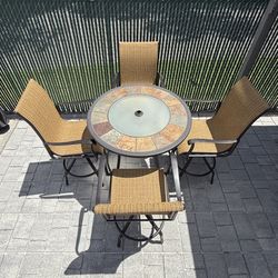 Patio Bistro Dining Set