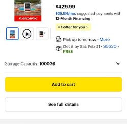 SanDisk Extreme Pro 1TB