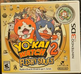 Yokai watch 2 Fleshy Souls Nintendo 3DS