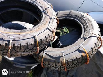 Size 13 tires with chains