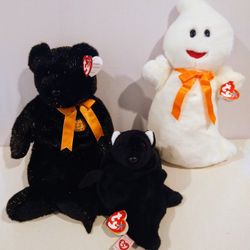 Retired Ty Beanie Buddies--Halloween Bundle $15 each