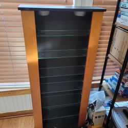 48" Cabinet W/6 Glass Shelves