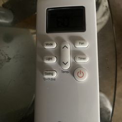 Lg Portable Air Conditioner Remote Also Works For Frigidaire 