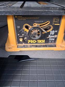 Table saw 10'  bench saw