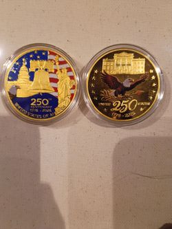 250th anniversary USA collector's coin
