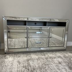 Mirrored entertainment Console