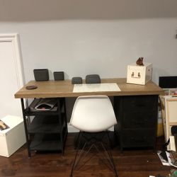 Industrial Style Desk & Chair