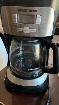 Black and decker coffee maker