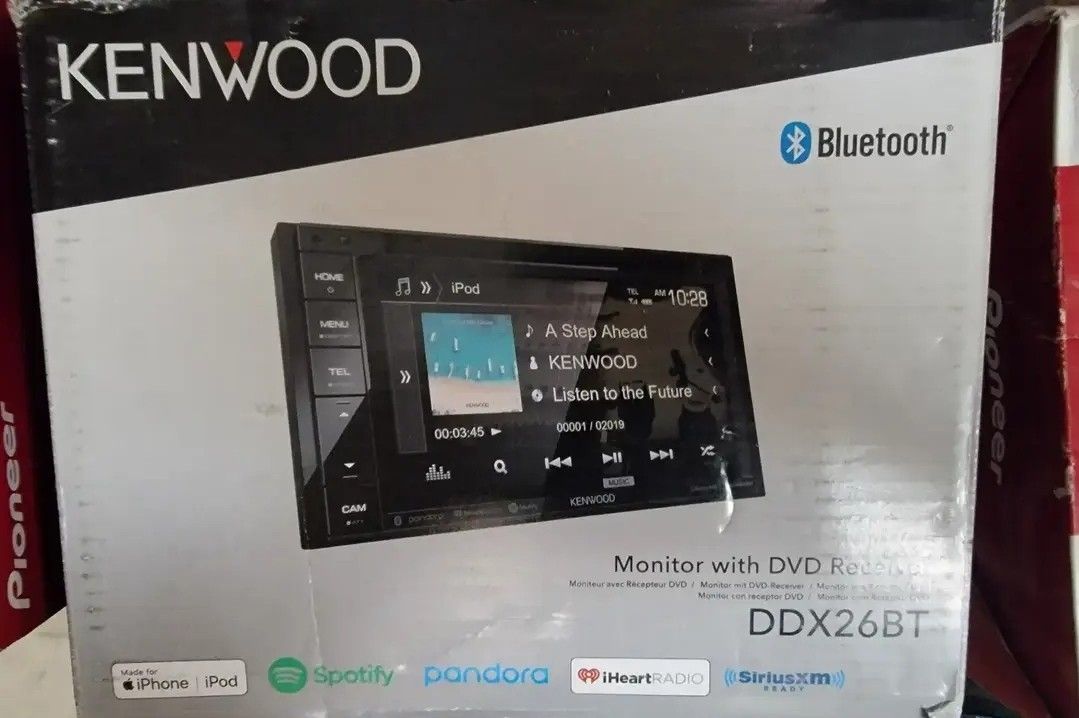 Kenwood dvd Bluetooth usb aux Spotify pandora iheart radio sirus xm
