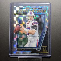 2021 NFL Donruss Football Dominators Josh Allen