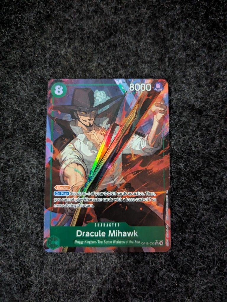 Dracule Mihawk Alternate Art - One Piece (OP12)