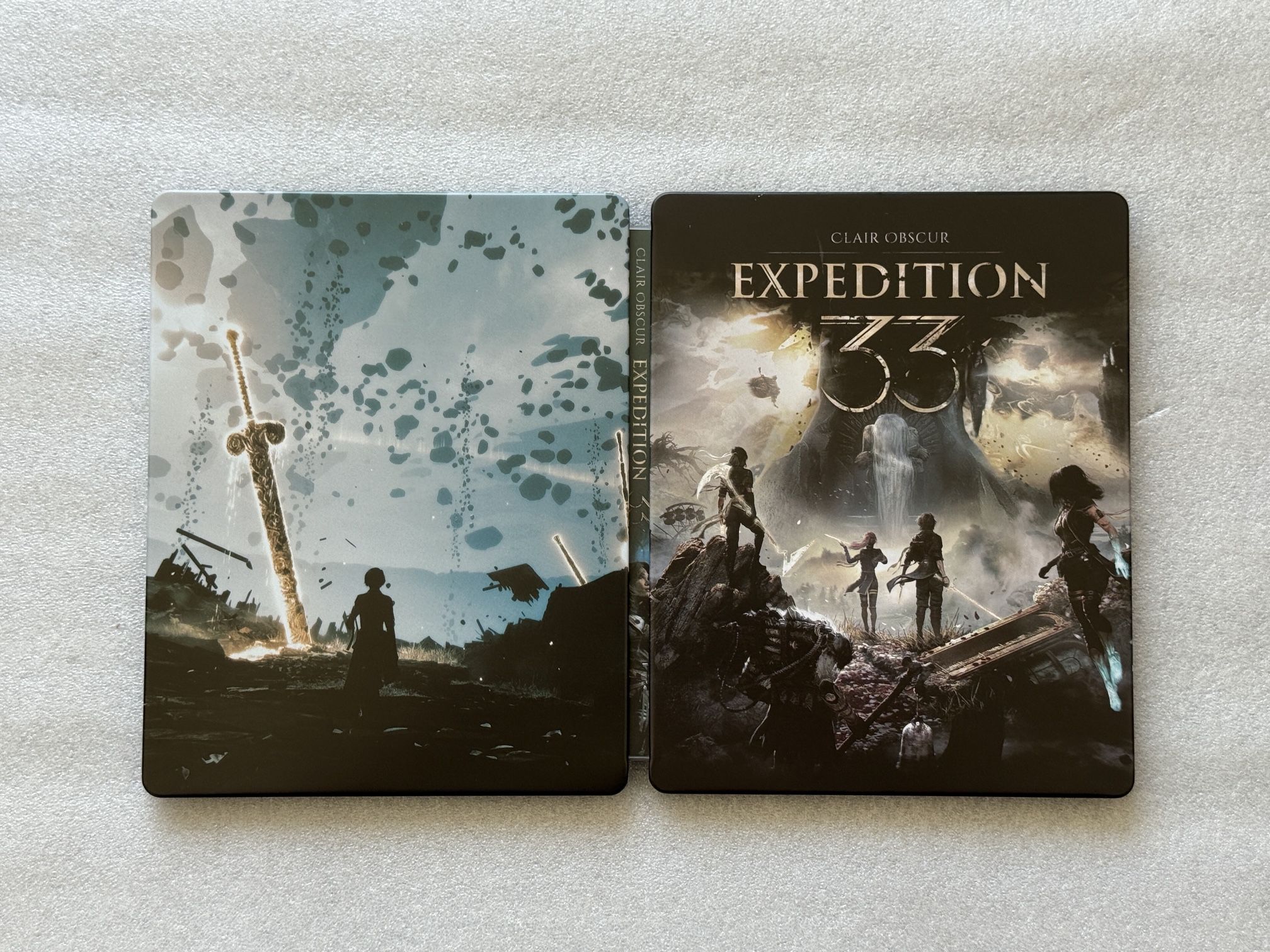 Expedition 33 Custom made Steelbook/SteelUp Case PS4/PS5/Xbox (No Game) New