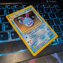 Light Azumarill 13/105 holo neo destiny Pokemon (damaged)