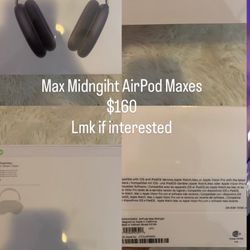 Max Midnight AirPods Maxes