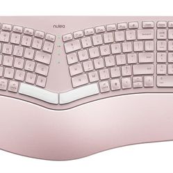 Nulea RT05 Wireless Ergonomic Keyboard
Split Keyboard with Wrist Rest, USB-C Charging, 7-Color Backlight
Natural Typing
Bluetooth and USB Connectivity