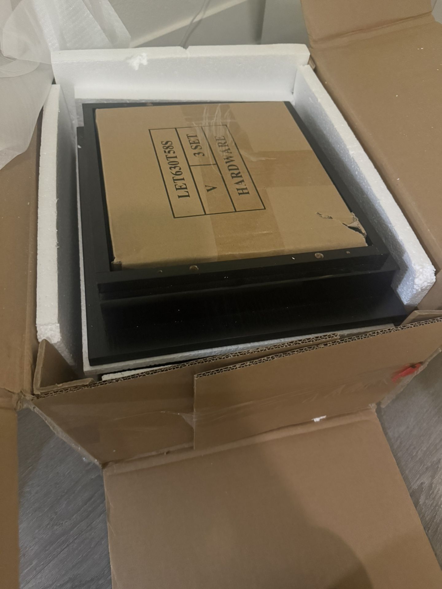 2 Set Brand New Bedside Table Black