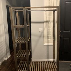 Wooden Shelf/Wardrobe For Plants/ Clothes
