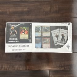 Magic The Gathering Final Fantasy Limit Break Commander Kit (Costco)