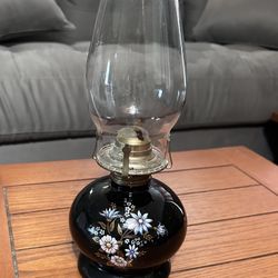 Estate Sale: Pretty Kerosene Lamp 
