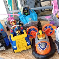 Paw Patrol Lot Of Toys And Cars