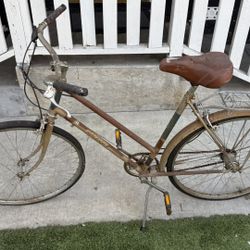 Vintage Schwinn Raleigh Nottingham England Bicycle 