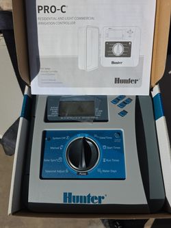 Hunter Sprinkler controller modular