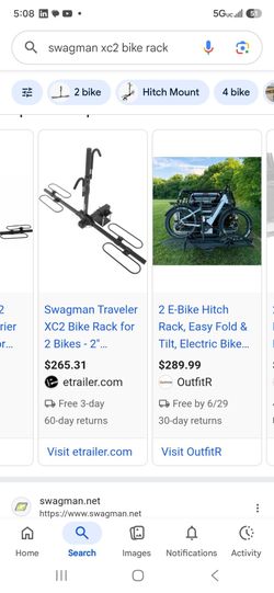 Bike rack swagman