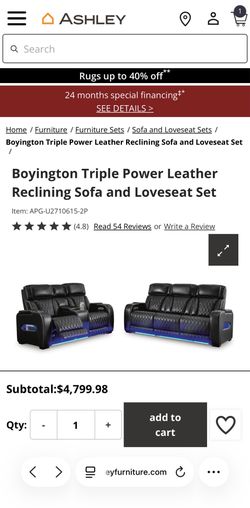 Leather recliners -2