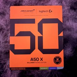 Logitech A50 X Gaming Headset McLaren Edition