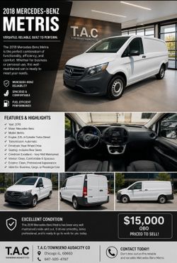 2018 Mercedes-Benz Metris