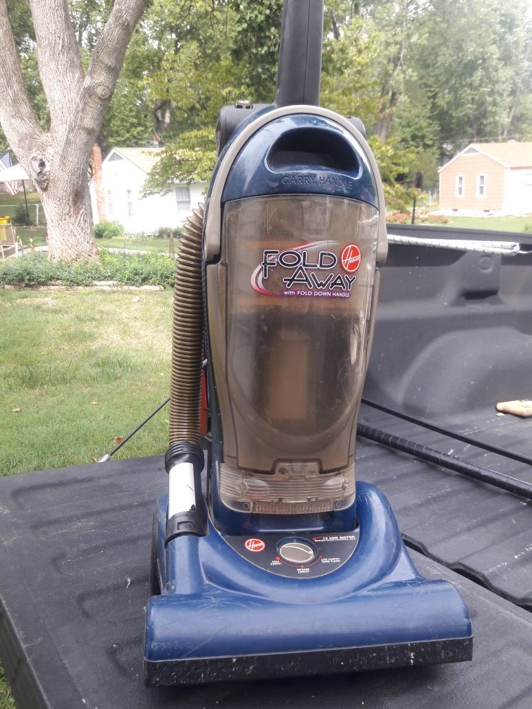 Hoover fold away vacuum