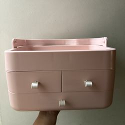 Pink organizer