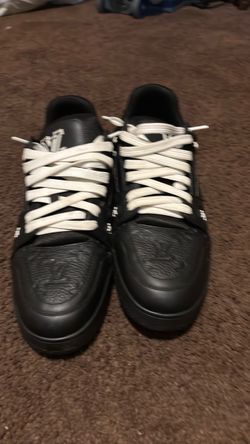 Black and white Louis Vuitton trainers size 11