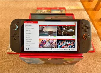 Nintendo Switch 2 with 4 Games and Carrying Case