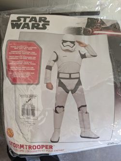 Star Wars Stormtrooper Costume Size Medium Kids