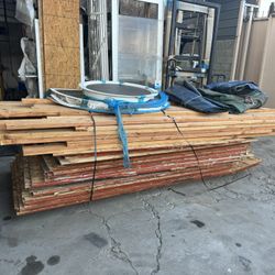 Lot Of Wood For Sale, 2x4, 2x6, 4x8 OSB, Price Is For Whole Lot, Will Not Sell Separately  