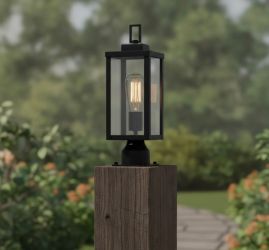 Black light post