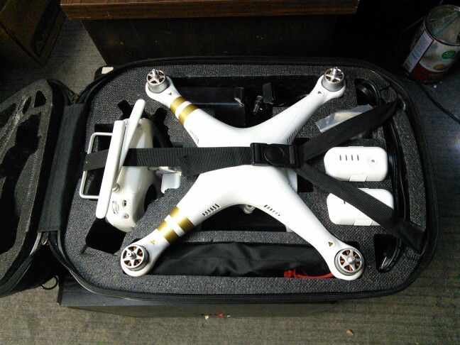 Dji Phantom 3 Professional Drone With 4k Camera And Extras New