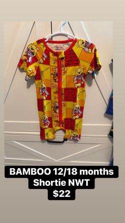 BAMBOO Shortie Pooh/Tigger 12/18 months