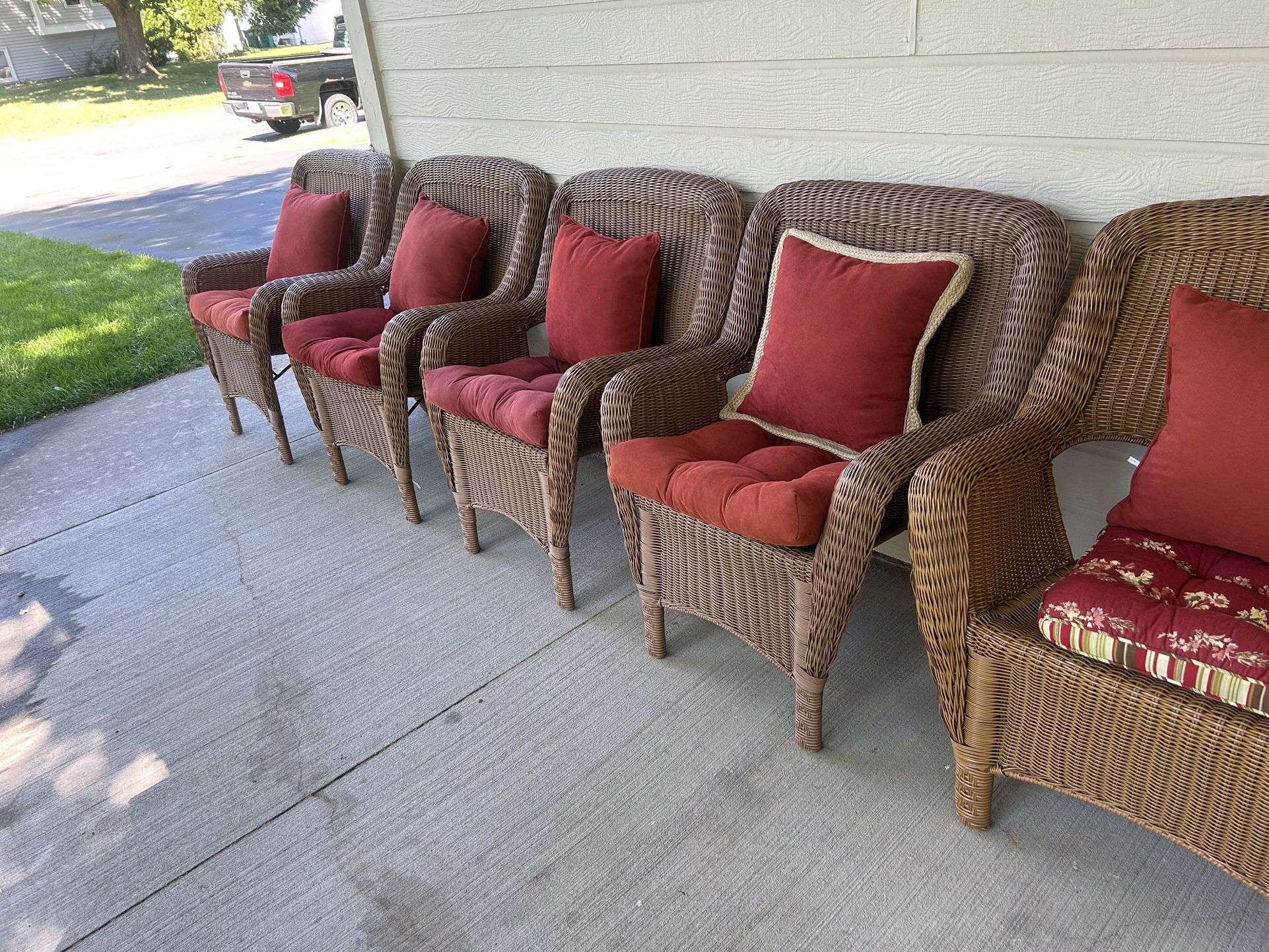 Resin Wicker Patio Set