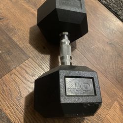 40lbs Dumbbell 