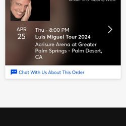 Luis Miguel Tickets