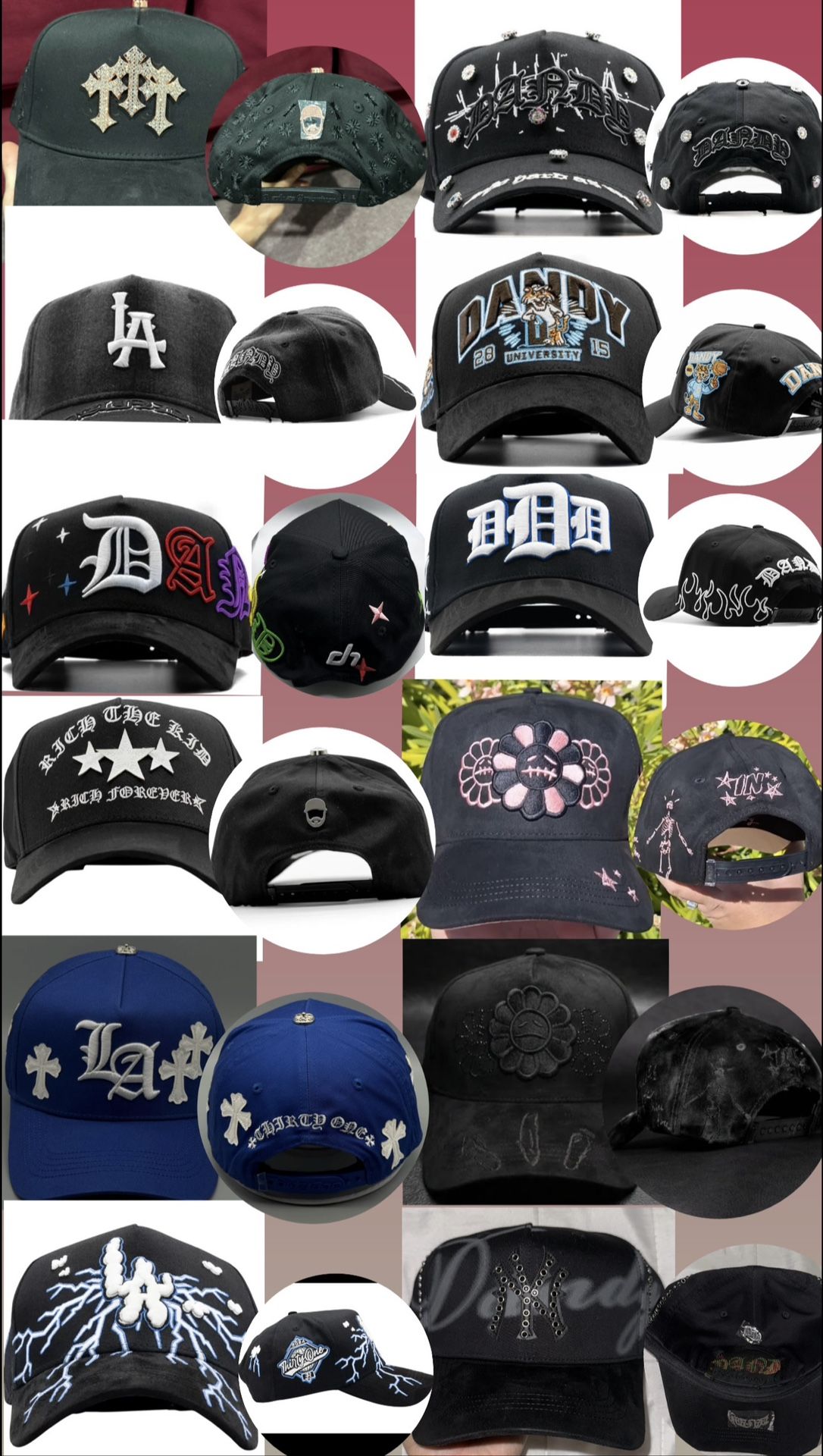 DANDY HATS – SNAPS DANDY~31~BARBAS HATS SNAPBACK