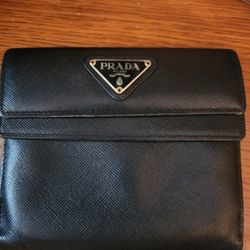 Prada Trifold Unisex Wallet