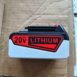 Black & Decker replacement Battery 20v Lithium Battery 7.5 ah NEW HIGH OUTPUT